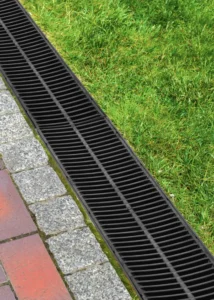 Landscape Channel Drain Example
