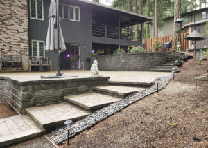 Multi Shaped Concrete Block Retaining Walls